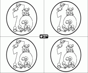 Colora Inviti per la festa dei dieci anni