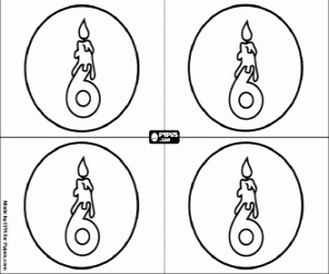 Colora Invito alla mia festa di sei anni