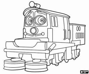 Colora Irving, una locomotiva di Chuggington