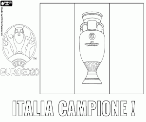 Colora Italia, campione Europeo UEFA 2020