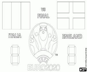 Colora Italia-Inghilterra, UEFA Euro 2020