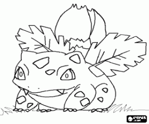 Colora Ivysaur - Pokémon tipi Erba Veleno
