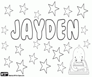 Colora Jayden, nome maschile
