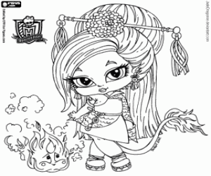 Colora Jinafire Long, Monster High Baby