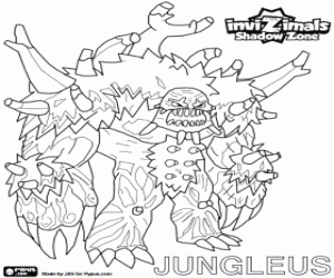 Colora Jungleus, Invizimals Le creature ombra