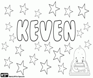 Colora Keven, variante di Kevin