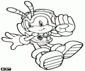 Colora L'ape di Sonic, Charmy Bee