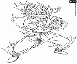Colora L'attacco Kamehameha di Goku