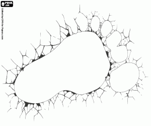 Colora L'enorme impronta di Bigfoot