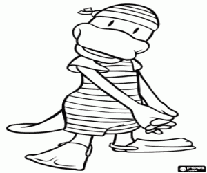 Colora L'ornitorinco Alice