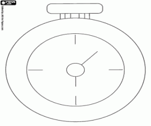Colora L'orologio del Bianconiglio
