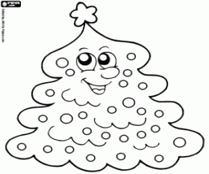 Colora L'abete di Natale