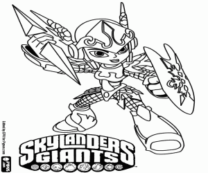 Colora Lancia ghiaccio freddo, Skylander