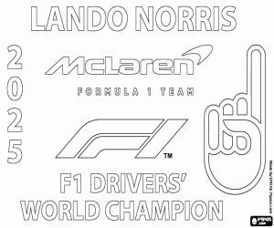 Colora Lando Norris, campione di F1 nel 2025
