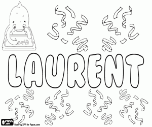 Colora Laurent, nome in francese