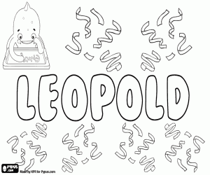 Colora Leopold, nome per bambino