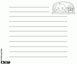 Colora Lettera di Natale con Pypus e fiore