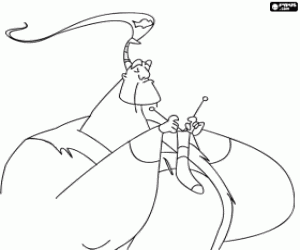 Colora Lian Chu, il cacciatore di draghi