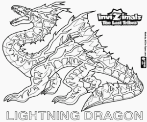 Colora Lightning Dragon,Invizimal Tribù Scomparse
