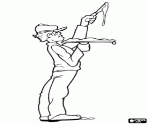 Colora Lo stuccatore che intonaca una parete