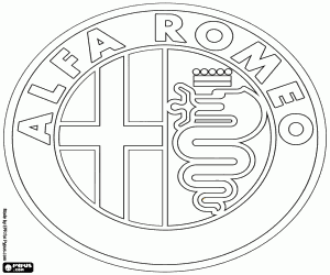 Colora Logo Alfa Romeo