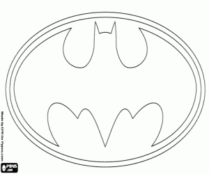 Colora Il logo di Batman