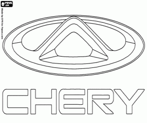 Colora Logo Chery Automobile