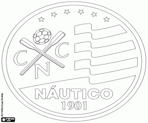 Colora Logo del Clube Náutico Capibaribe