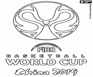 Colora Logo Coppa Mondiale Pallacanestro 2019