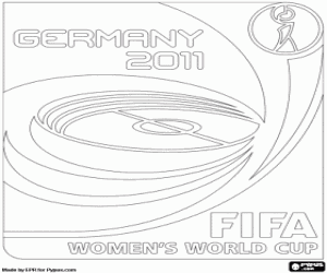 Colora Logo Coppa del mondo FIFA femminile 2011