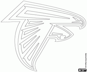 Colora Logo de Atlanta Falcons