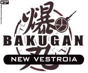 Colora Logo de Bakugan New Vestroia