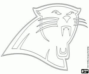 Colora Logo de Carolina Panthers