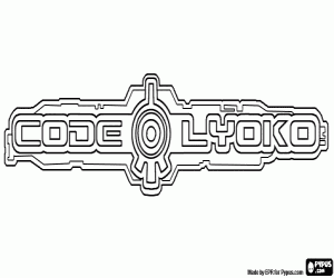 Colora Logo de Code Lyoko