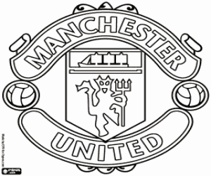 Colora Logo de Manchester United