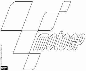 Colora Logo de Moto GP