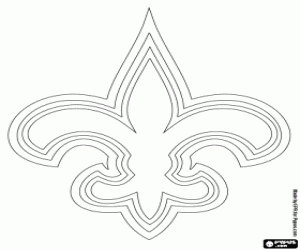 Colora Logo de New Orleans Saints