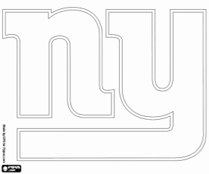 Colora Logo de New York Giants
