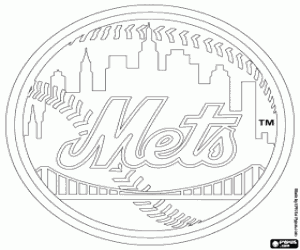 Colora Logo de New York Mets