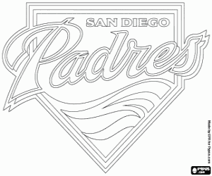 Colora Logo de San Diego Padres
