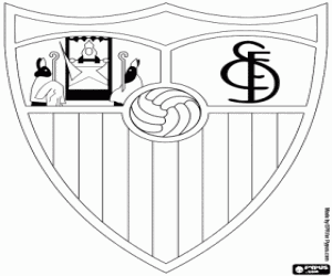 Colora Logo de Sevilla FC