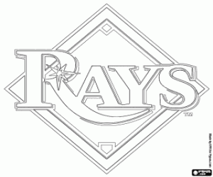 Colora Logo de Tampa Bay Rays