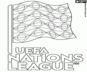 Colora Logo de la UEFA Nations League