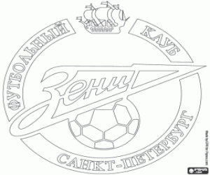 Colora Logo de Zenit San Pietroburgo