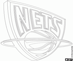 Colora Logo dei New Jersey Nets