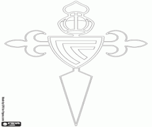 Colora Logo del Real Club Celta de Vigo