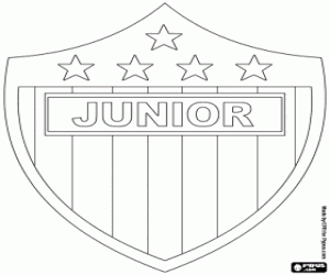 Colora Logo dell'Atlético Junior