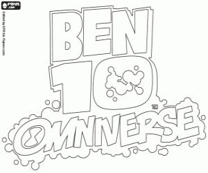 Colora Logo di Ben 10 Omniverse