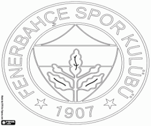 Colora Logo dil Fenerbahce