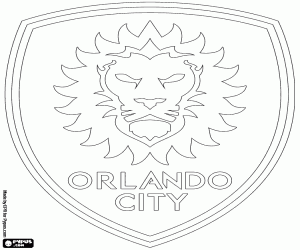 Colora Logo dil Orlando City SC